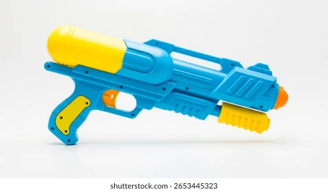 plastic water gun isolated on 260nw 2653445323